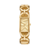 Michael Kors Quartz Mini Empire Gold Tone Steel 30mm Watch MK7406