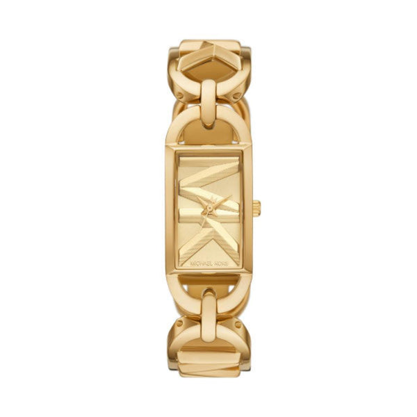 Michael Kors Quartz Mini Empire Gold Tone Steel 30mm Watch MK7406