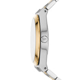 Michael Kors Lennox Pavé Two Tone Gold Tone 37mm Ladies Watch MK7464