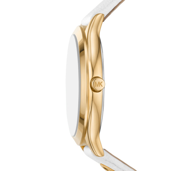 Michael Kors Slim Runway Quartz Leather Strap 38mm Ladies Watch