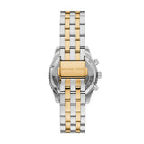 Michael Kors Bryant Quartz Two Tone Steel White Dial 35mm Watch MK7532
