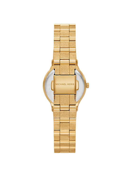 Michael Kors Petite Billie Quartz Gold Tone Steel 26mm Watch MK7554