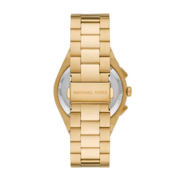 Michael Kors Lennox Quartz Gold Steel 41mm Watch MK9120