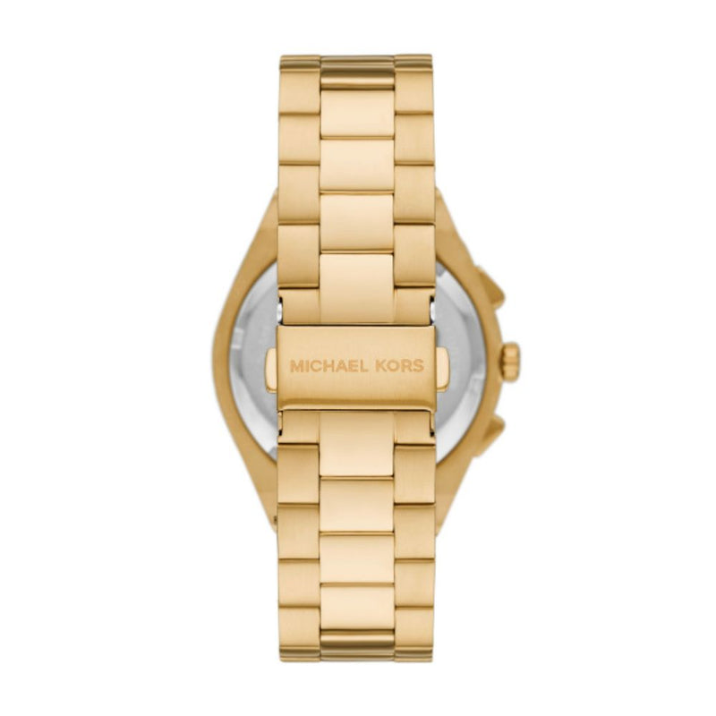 Michael Kors Lennox Quartz Gold Steel 41mm Watch MK9120