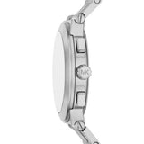 Michael Kors Billie Quartz Silver Steel Blue Dial 44mm Watch MK9222