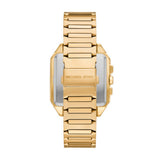 Michael Kors Hayes Quartz Gold Steel Black Dial 40mm Watch MK9281