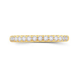 18ct Gold Split Claw Diamond Wedding Ring