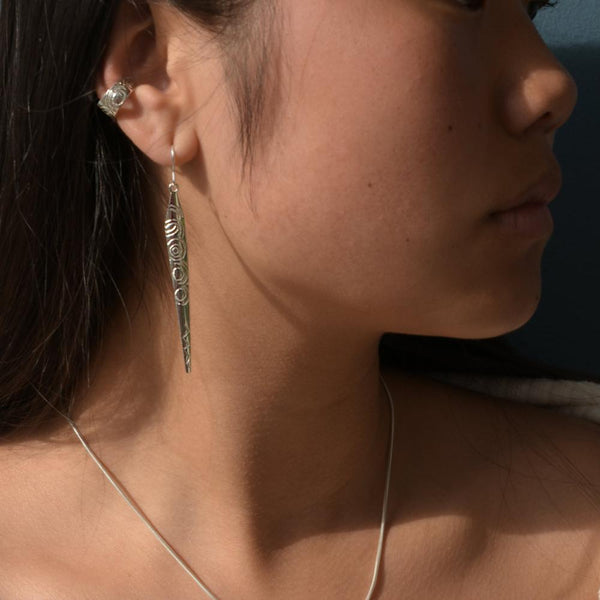 Martina Hamilton Sterling Silver Carrowmore Drop Earrings