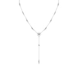 Carat London Sterling Silver Mimosa Drop Necklace