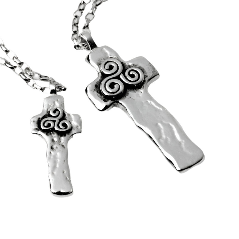 Martina Hamilton Newgrange Sterling Silver Cross Necklace