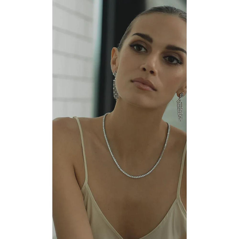 Carat London Sterling Silver Prudence Link Necklace