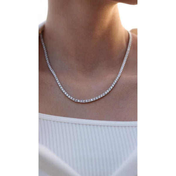 Carat London Sterling Silver Prudence Link Necklace