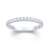 18ct White Gold Round Split Claw 0.85ct Diamond Ring