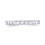 18ct White Gold Round Split Claw 0.85ct Diamond Ring