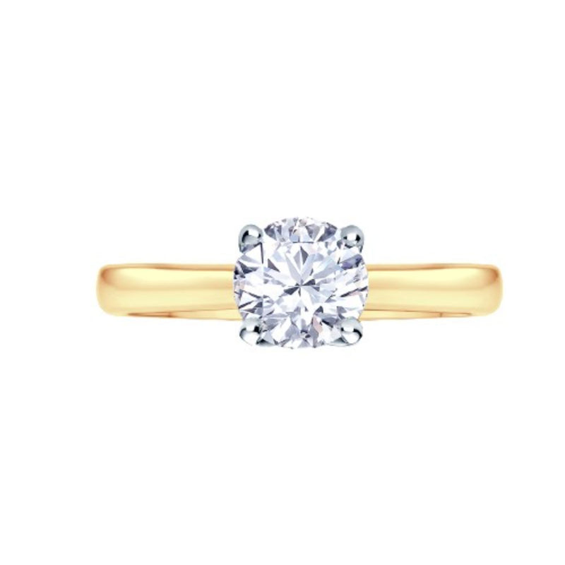 0.70ct Diamond Solitaire 18ct Gold Ring