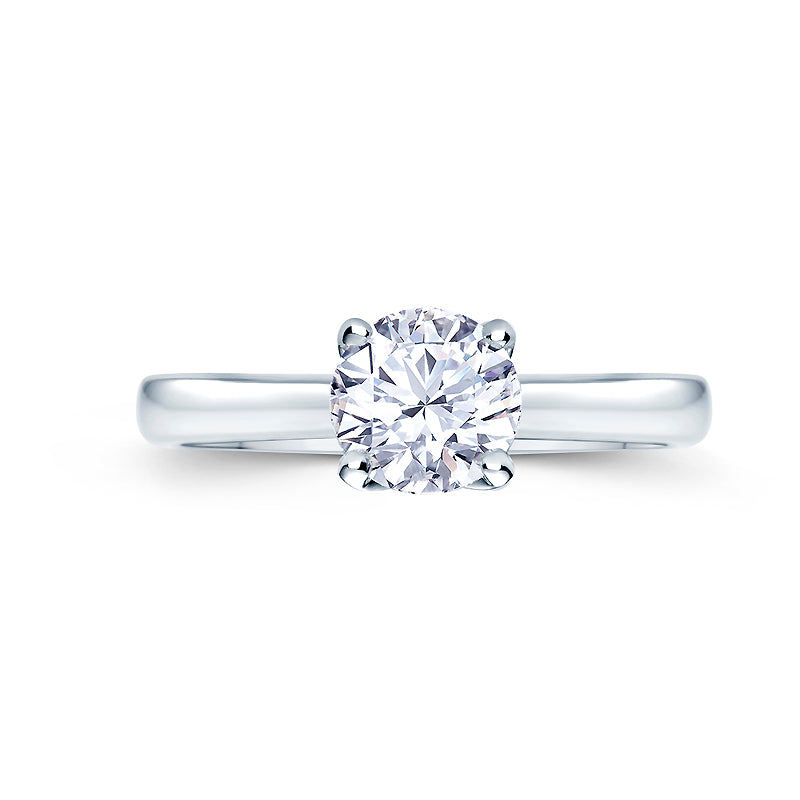 0.30ct Diamond Solitaire Platinum Ring