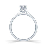 1.0ct Diamond Solitaire Platinum Ring