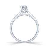 0.50ct Diamond Solitaire Platinum Ring