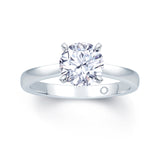 0.70ct Diamond Solitaire with 0.10ct Hidden Infinity Platinum Ring
