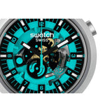 Swatch Mint Trim Quartz 47cm Watch SB07S111