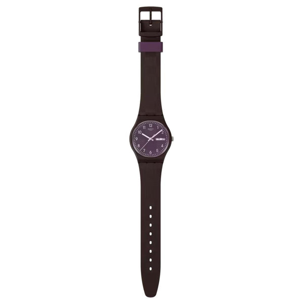 Swatch Weaving Wonders Quartz 34mm Watch SO28C700