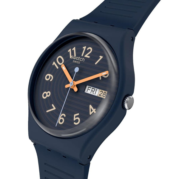 Swatch Trendy Lines At Night 34mm Watch S0281700