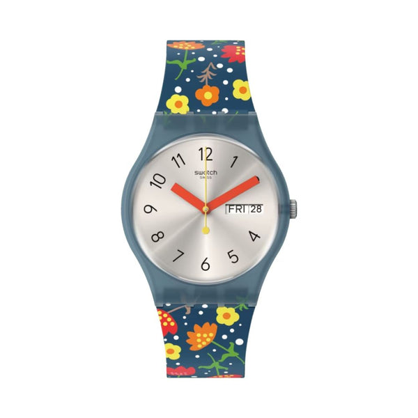 Swatch Essence of Flower Quartz 34cm Watch SO28N704