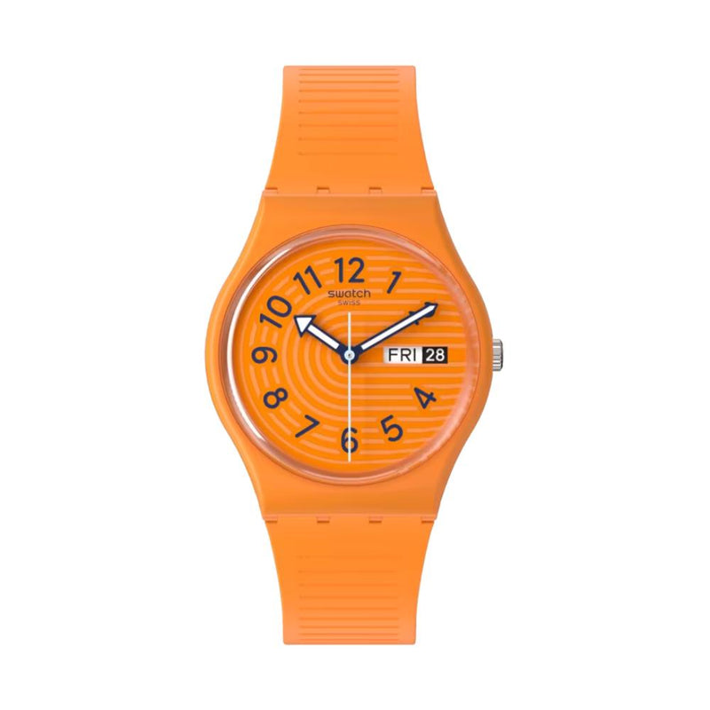 Swatch Trendy Lines in Sienna Quartz 34mm Watch SO28S703