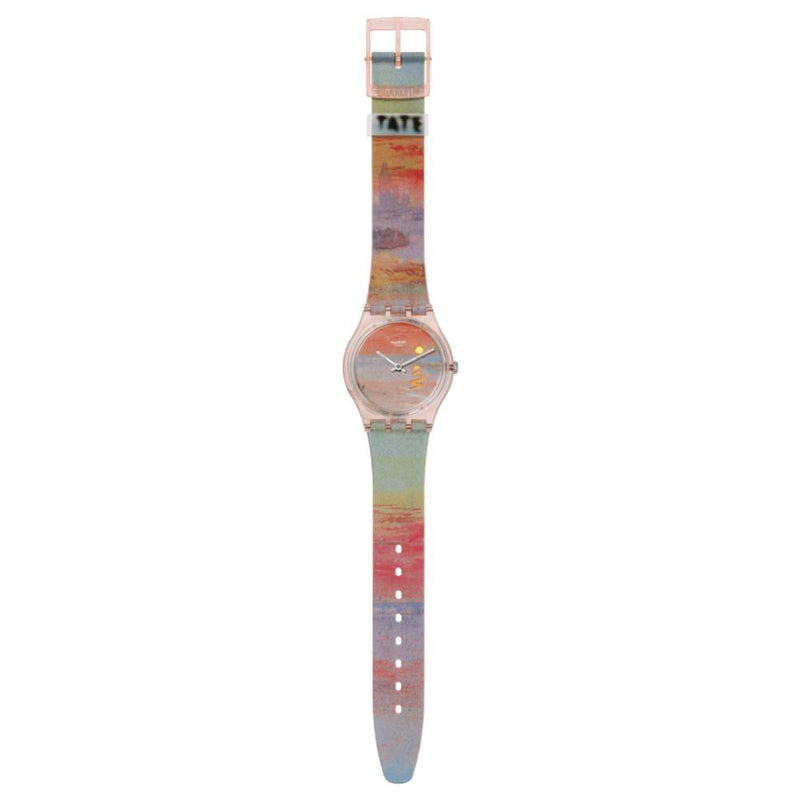 Swatch Turner's Scarlet Sunset Quartz 34mm Watch SO28Z700C