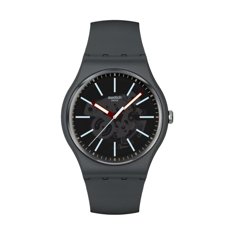 Swatch Cobblestone Street Quartz 41mm Watch S029A101