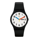 Swatch Elementary Again Quartz 41mm Watch S029B705