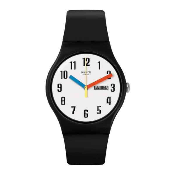 Swatch Elementary Again Quartz 41mm Watch S029B705