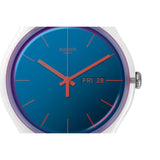 Swatch Polablue Quartz 41mm Watch S029K702