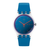 Swatch Polablue Quartz 41mm Watch S029K702