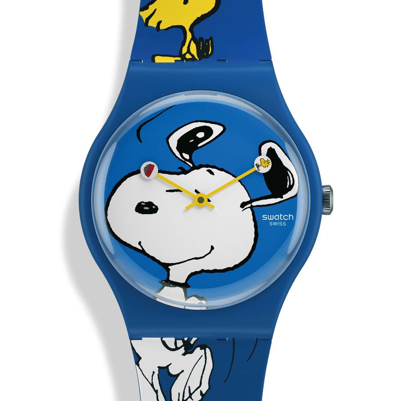 Swatch Hee Hee Hee Quartz 41mm Watch SO29Z106
