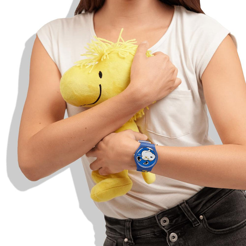 Swatch Hee Hee Hee Quartz 41mm Watch SO29Z106