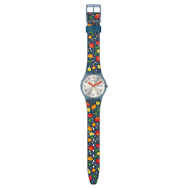 Swatch Essence of Flower Quartz 34cm Watch SO28N704