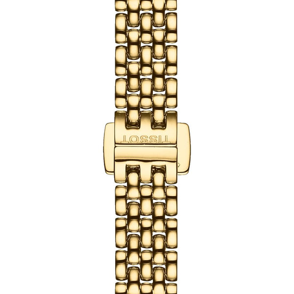 Tissot Lovely Quartz Gold PVD Steel 20mm Ladies Watch T0580093303100