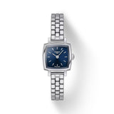 Tissot Lovely Square Quartz Silver Steel 20mm Ladies Watch T0581091104101