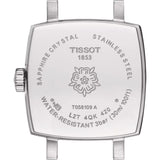 Tissot Lovely Square Quartz Silver Steel 20mm Ladies Watch T0581091104101