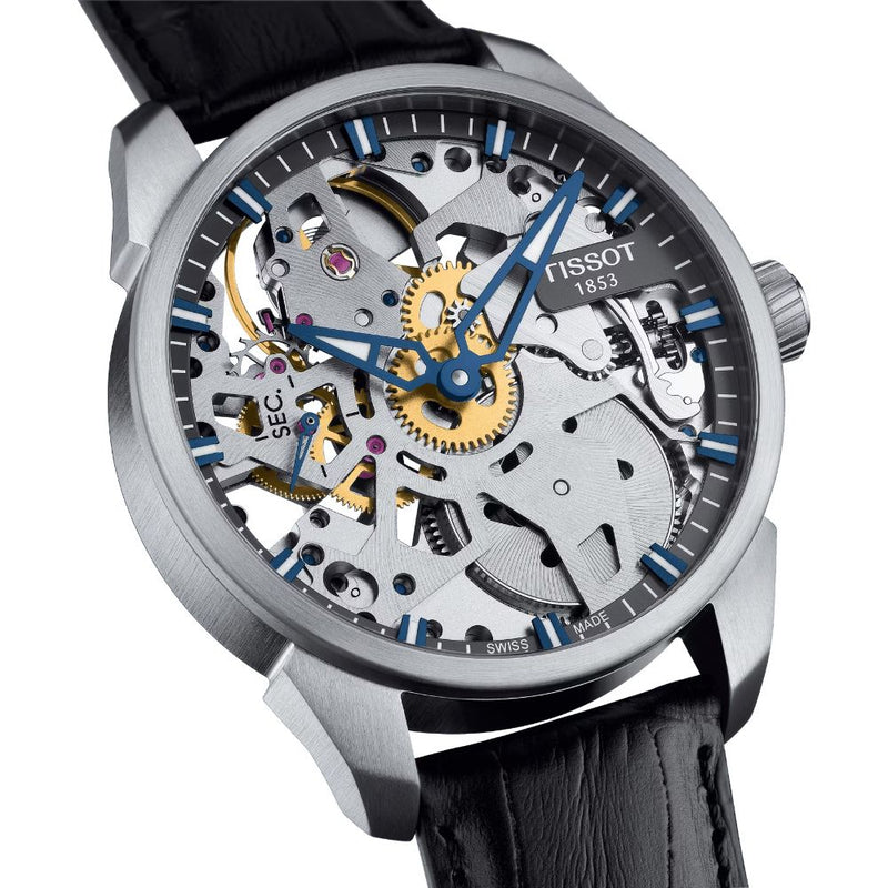 Tissot T-Complication Squelette Automatic 43mm Watch T0704051641100