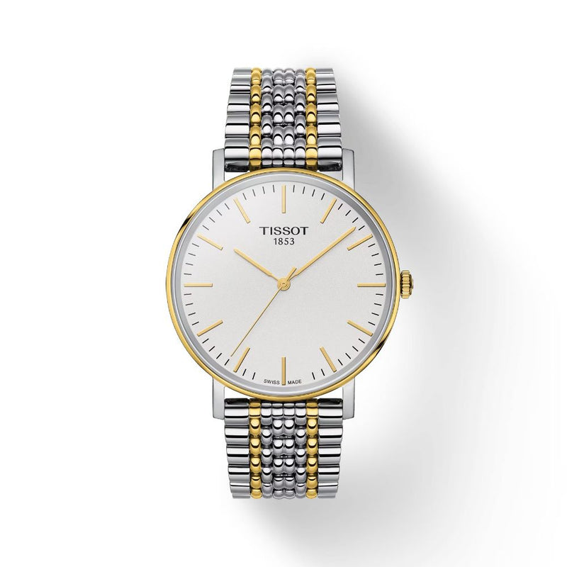 Tissot Everytime Quartz Two-Tone 38mm Mens Watch T1094102203100