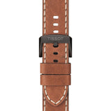 Tissot Chrono XL Classic Quartz Black Steel and Brown Leather 45mm Watch T1166173605700