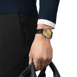 Tissot Heritage Visodate Powermatic 80 Black Leather 42mm Mens Watch T1184301602100