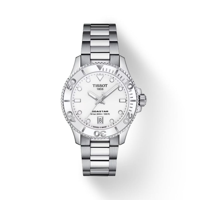 Tissot Seastar 1000 Quartz Silver 36mm Watch T1202101101100