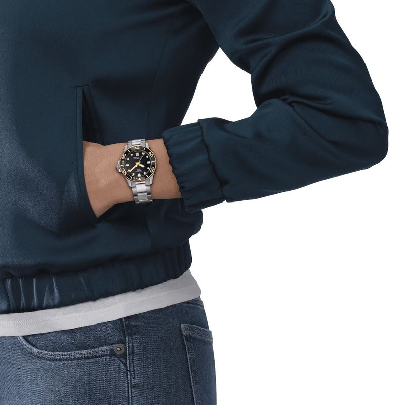 Tissot Seastar 1000 Chronograph Quartz Steel 36mm Watch T1202102105100
