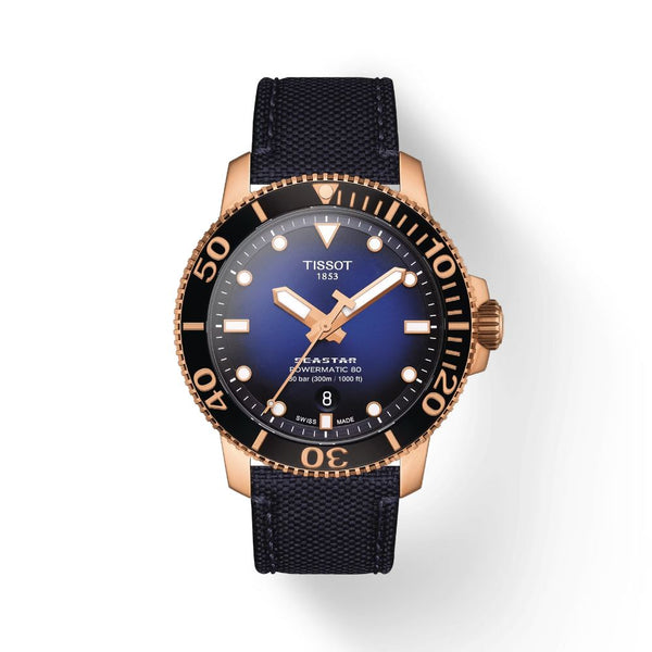 Tissot Seastar 1000 Powermatic 80 43mm Watch T1204073704100