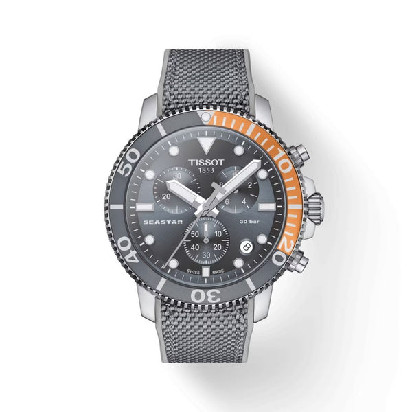 Tissot Seastar 1000 Chronograph Quartz 45.5mm Mens Watch T1204171708101