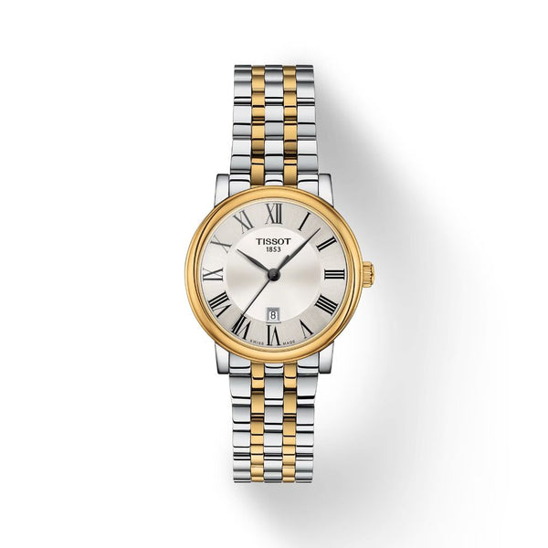 Tissot Carson Premium Lady Quartz 2 Tone Steel 30mm Ladies Watch T1222102203300
