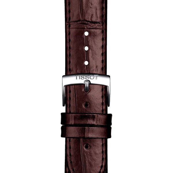 Tissot Carson Premium Chronograph Quartz Brown Leather 41mm Mens Watch T1224171601100